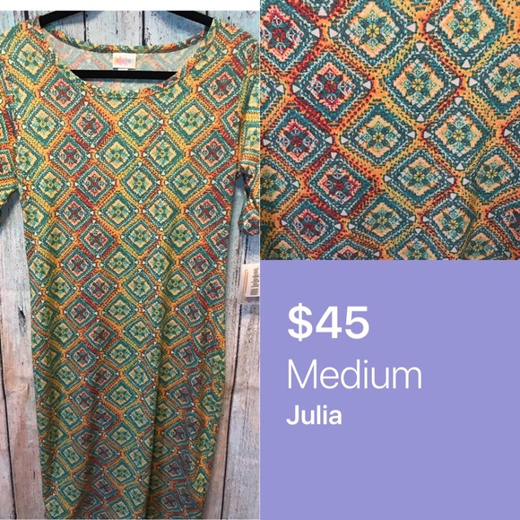 LuLaRoe Dresses & Skirts - ❤️ medium LuLaRoe Julia Dress